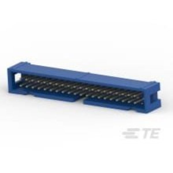 Te Connectivity IDC LOW PRO HDR 40P VERT BLUE 3-1761603-3